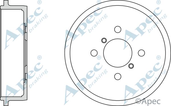 APEC BRAKING Bremžu trumulis DRM9966